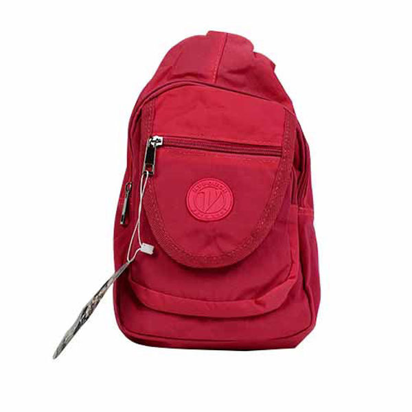 MOCHILA CRUZADA LONA LISA COLORES CHICA 28001 Q48