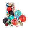 Imagen de ESFERA X53PCS DIF TAMAÑO TEXTURA Y DISEÑO TUBO PVC 14C DIAM 30C ALTO 34673 Q24
